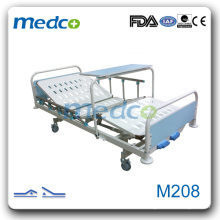 M208 cama de cama médica médica com uma única onda com colchão